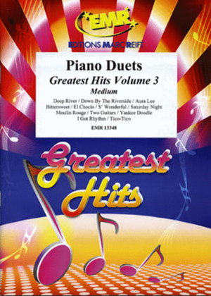 Piano Duets Greatest Hits Volume 3 - Medium
