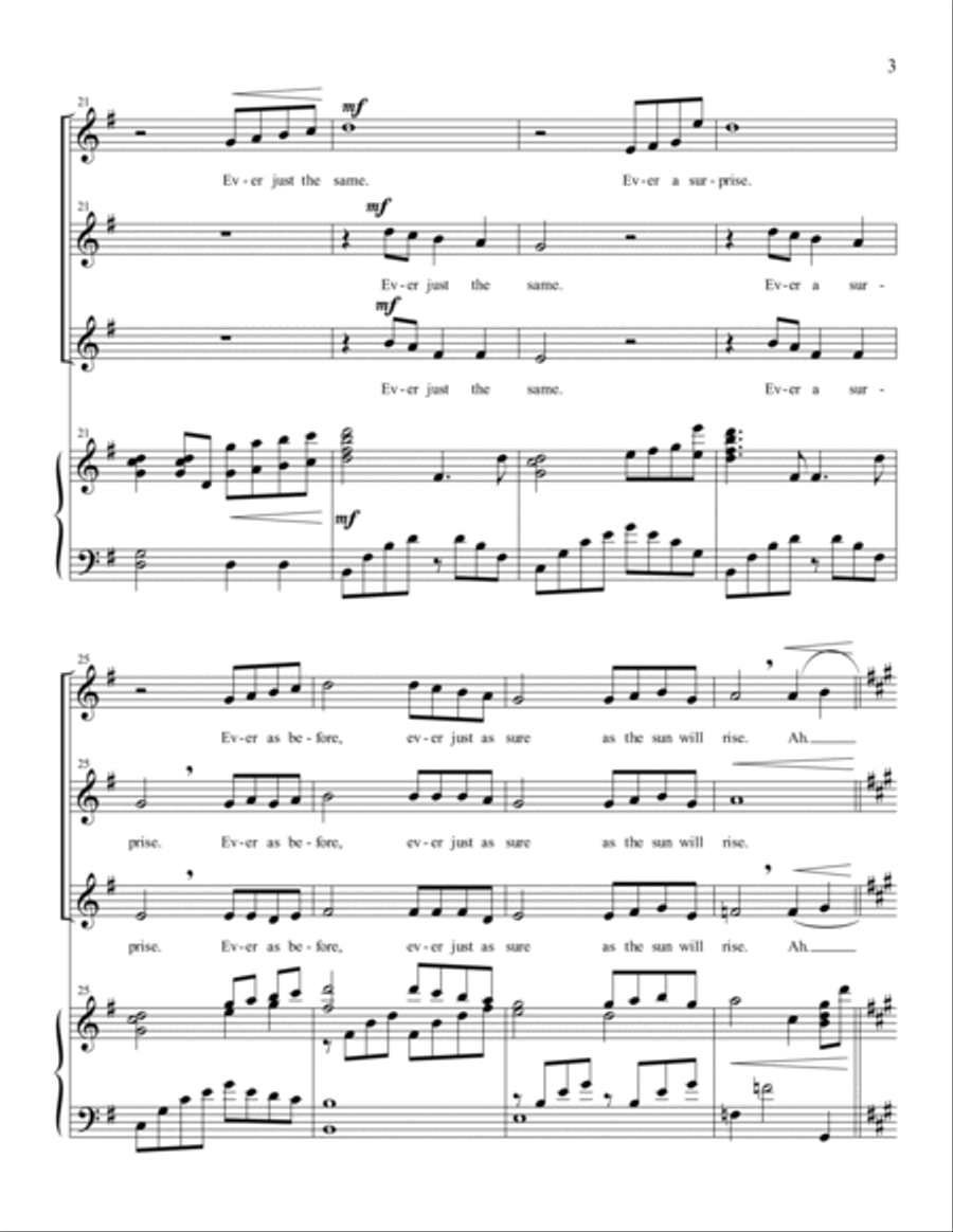 Beauty And The Beast Beauty And The Beast SSA scores gallery preview page 3