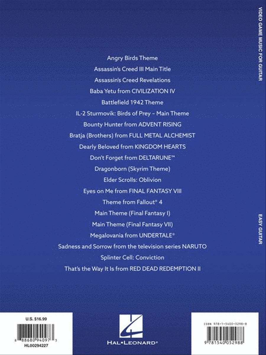 Video Game Music for Guitar Guitar Tablature scores gallery preview page 7