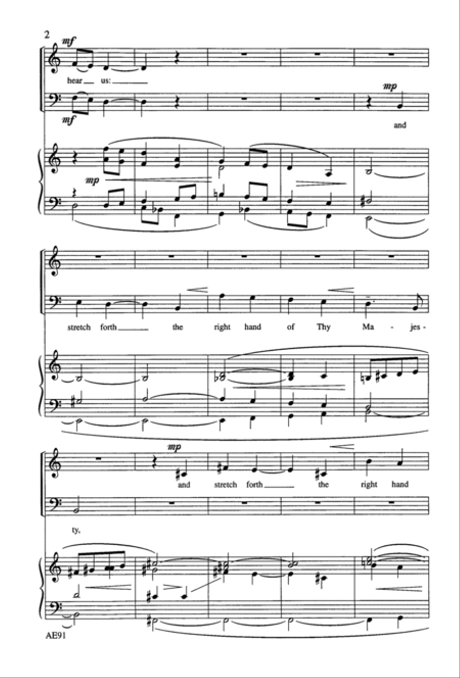 A Lenten Prayer 2-Part scores gallery preview page 2
