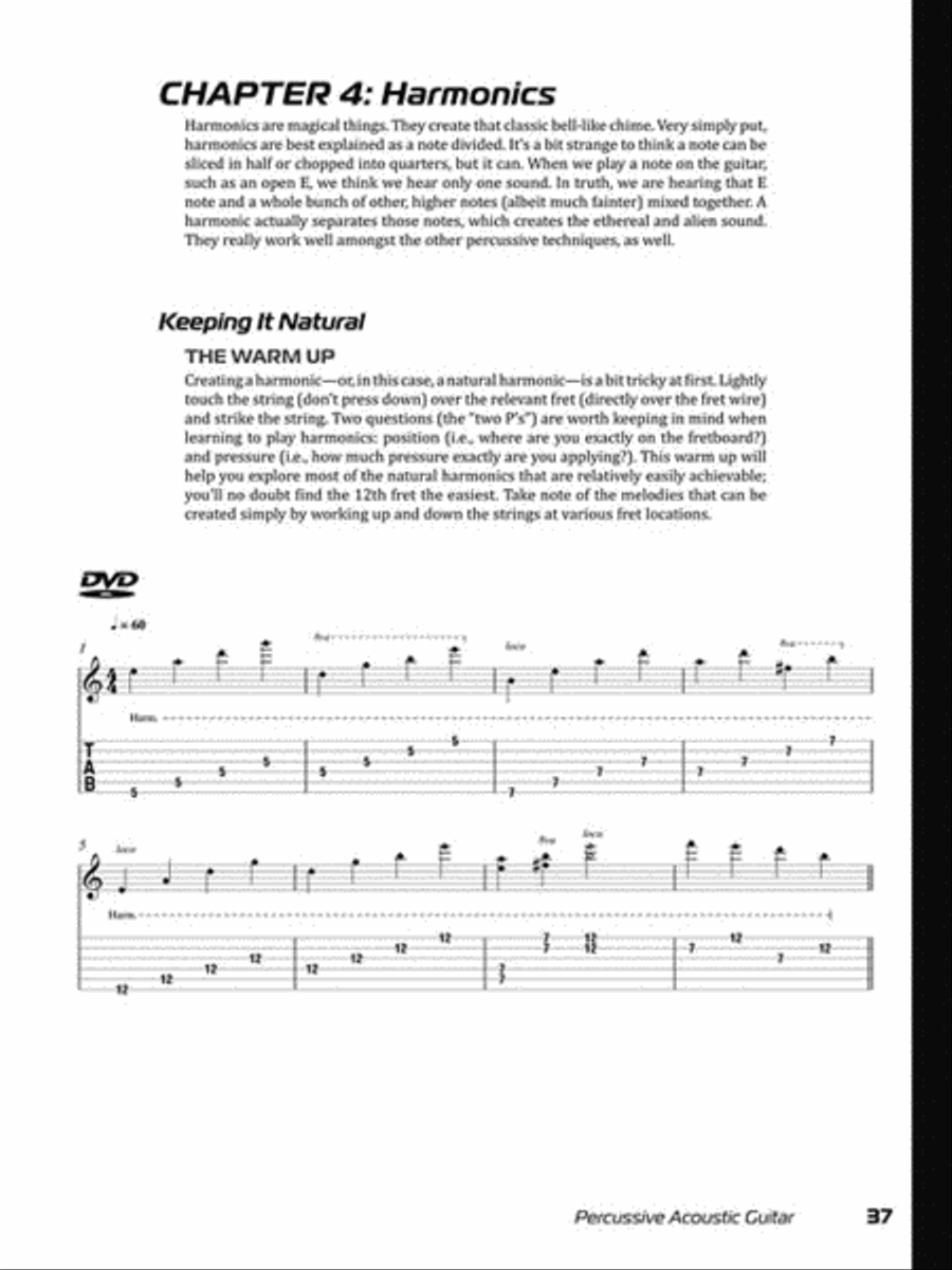 Percussive Acoustic Guitar Acoustic Guitar scores gallery preview page 7