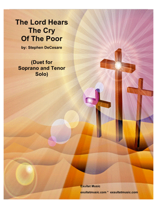 Book cover for The Lord Hears The Cry Of The Poor (Duet for Soprano and Tenor Solo)