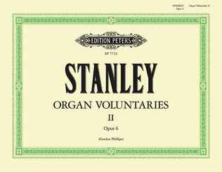 Book cover for Ten Organ Voluntaries Op. 6