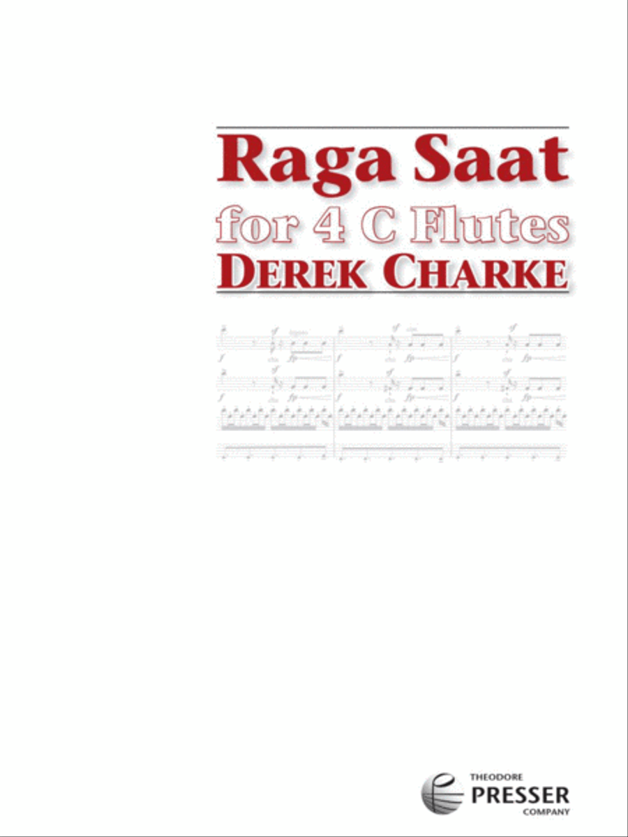Raga Saat Flute Quartet scores gallery preview page 2
