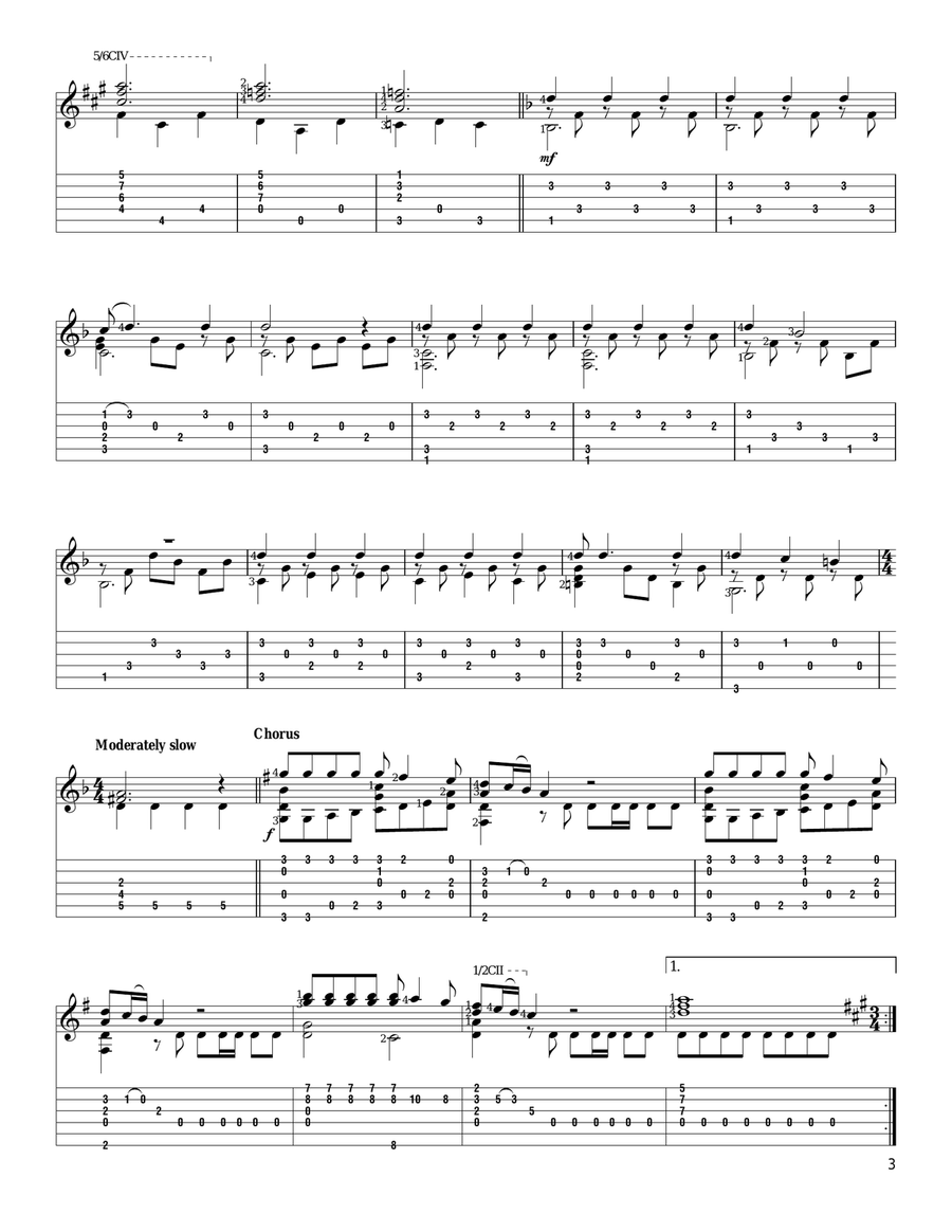 Lucy In The Sky With Diamonds Acoustic Guitar scores gallery preview page 2