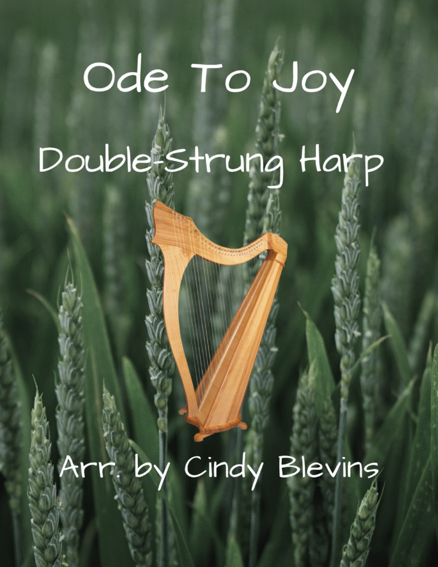 Ode To Joy, for Double-Strung Harp Harp scores gallery preview page 1