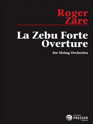 Book cover for La Zebu Forte Overture
