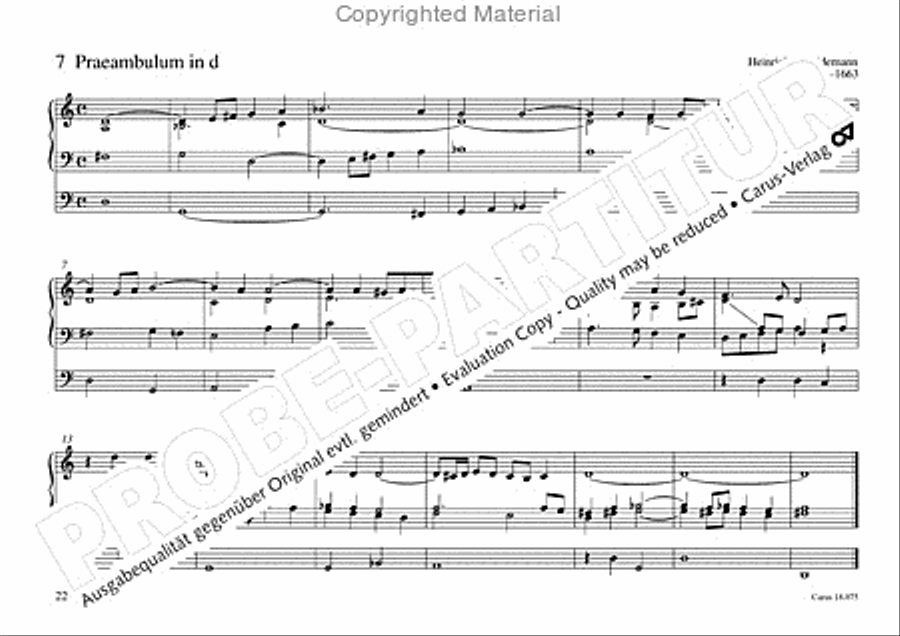 Freiburger Orgelbuch: Stammteil Organ Solo scores gallery preview page 23