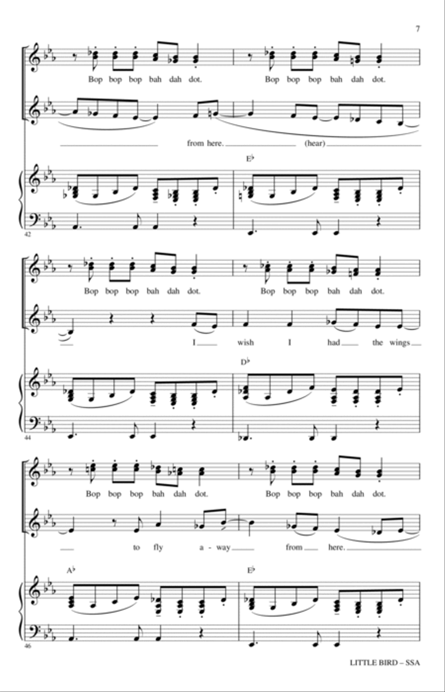 Little Bird Little Bird SSA scores gallery preview page 6
