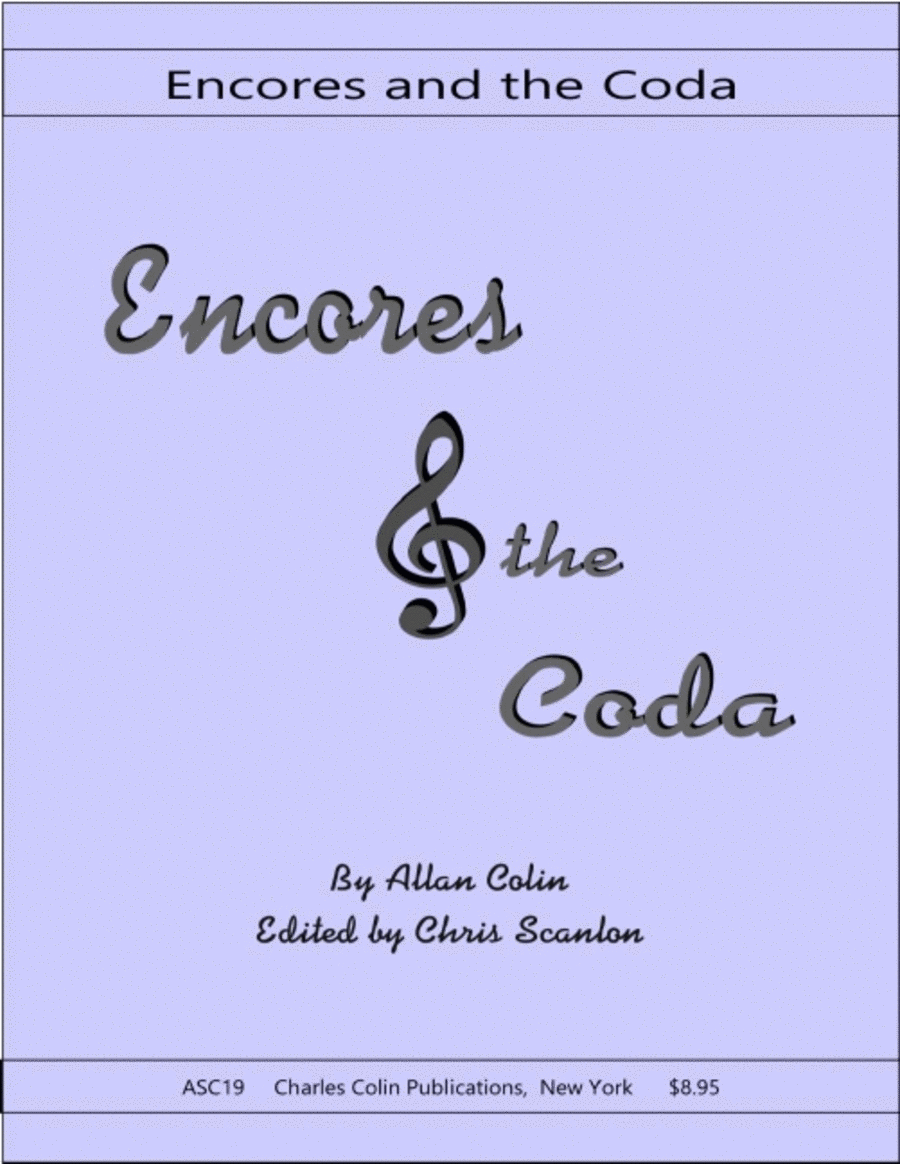 Encores and the Coda