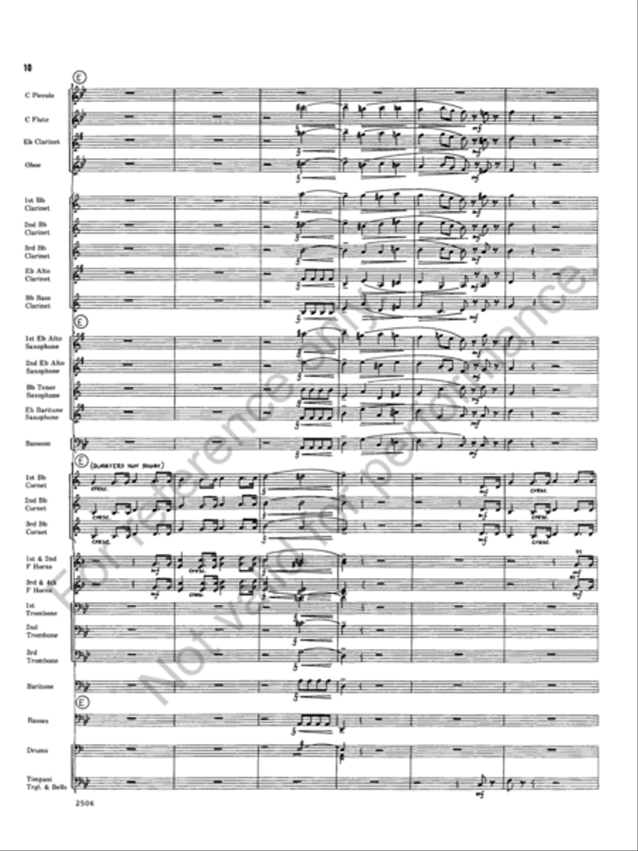 Armida Armida Concert Band scores gallery preview page 10