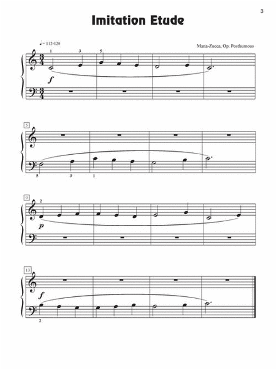 Fingerpower – Etudes Primer Piano Method scores gallery preview page 5