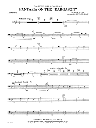 Fantasia on the "Dargason": 1st Trombone
