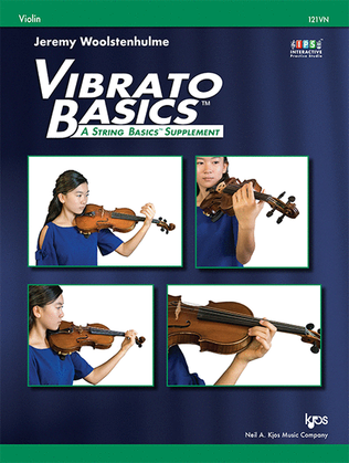Book cover for Vibrato Basics, Steps To Success For String Orch - Violin