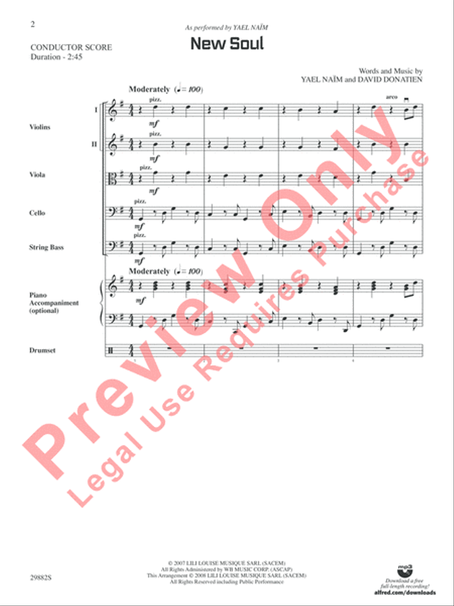 New Soul String Orchestra scores gallery preview page 3