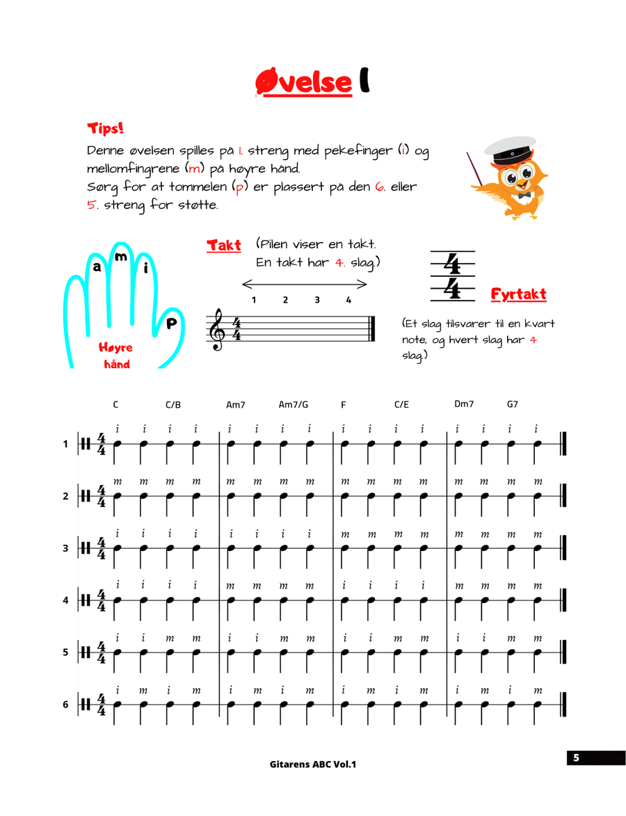 Gitarens ABC Vol.1 Guitar scores gallery preview page 6