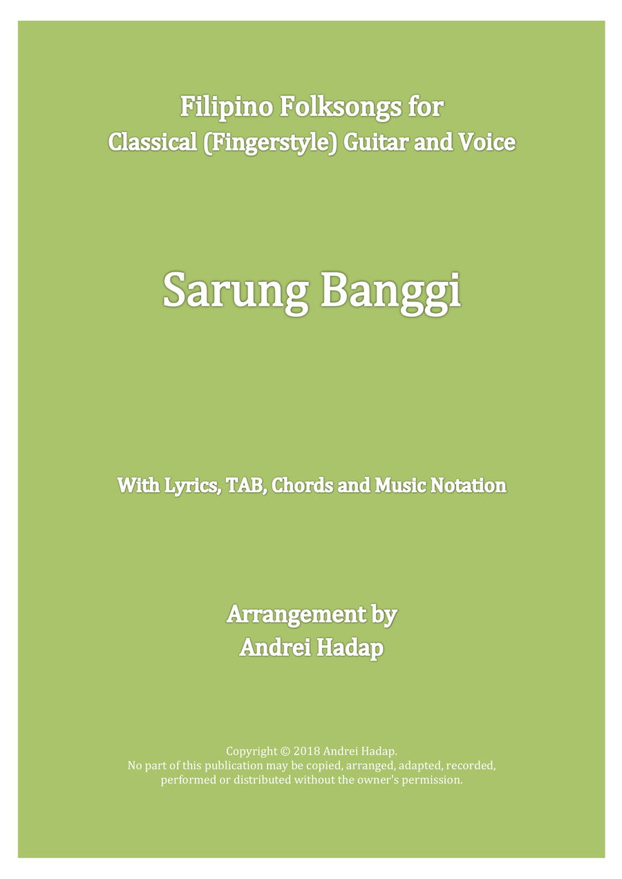 Sarung Banggi (Fingerstyle Guitar with TAB) Fingerpicking Guitar scores gallery preview page 1