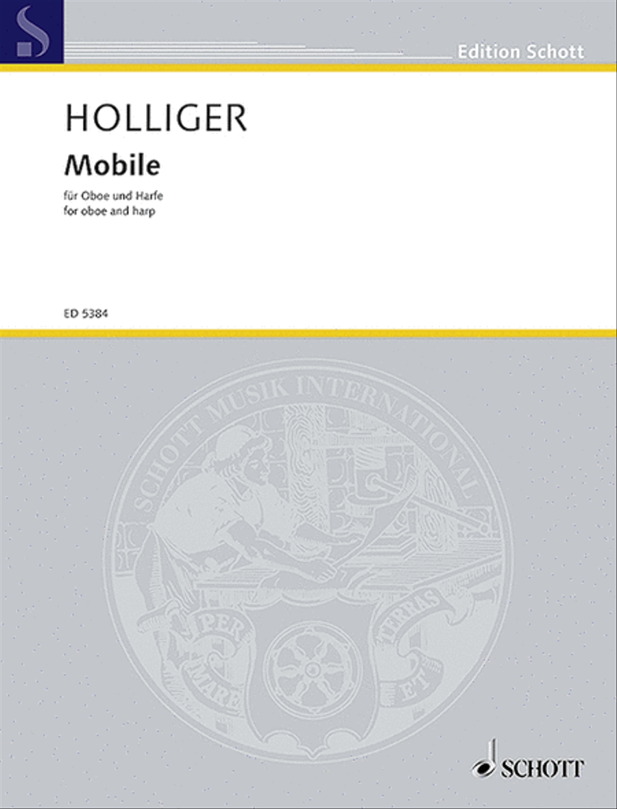 Mobile Oboe/harp Oboe scores gallery preview page 1