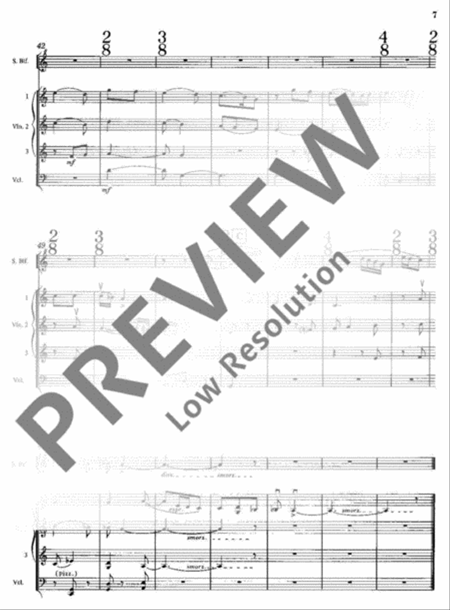 Baladă şi joc Baladă şi joc Orchestra scores gallery preview page 8