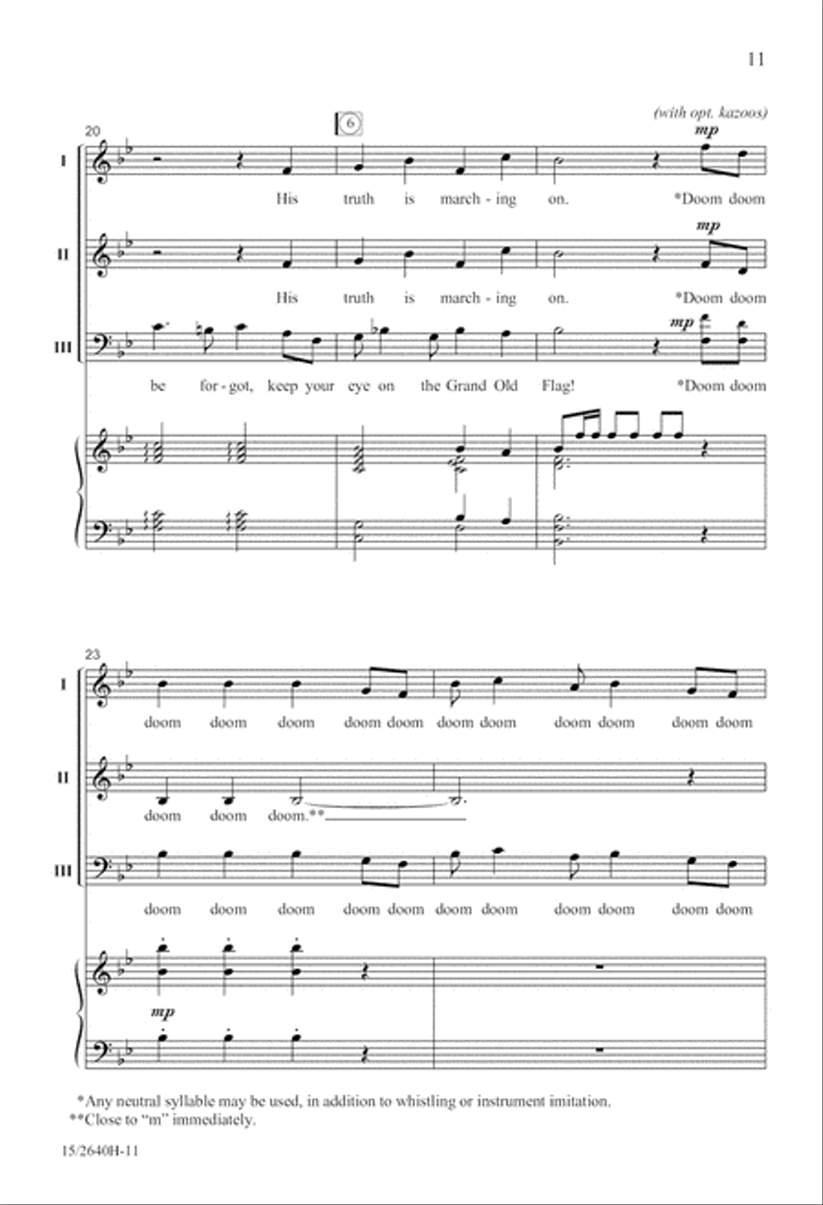Here's Two Cohan! Here's Two Cohan! 3-Part scores gallery preview page 12