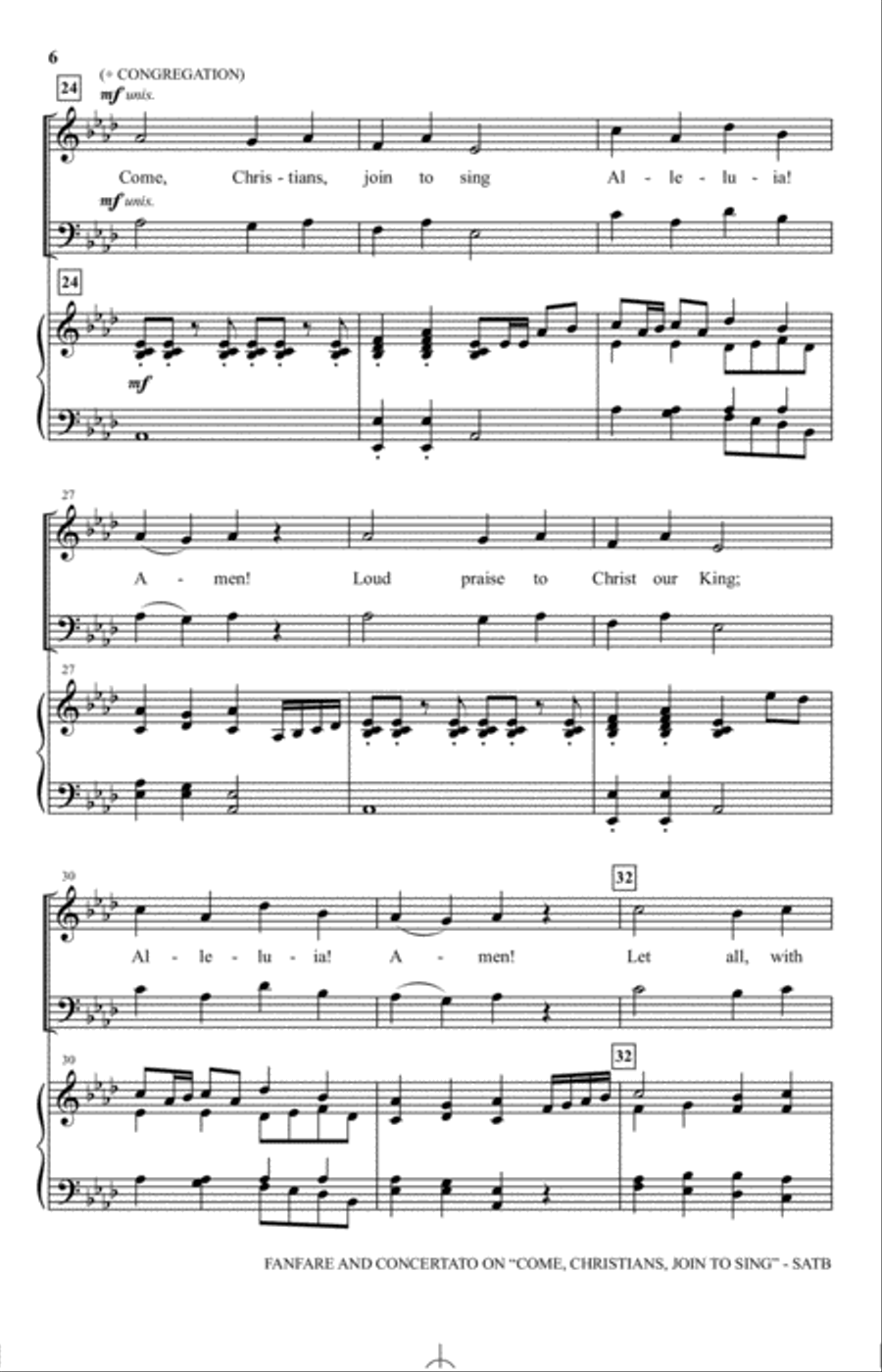 Fanfare And Concertato On 