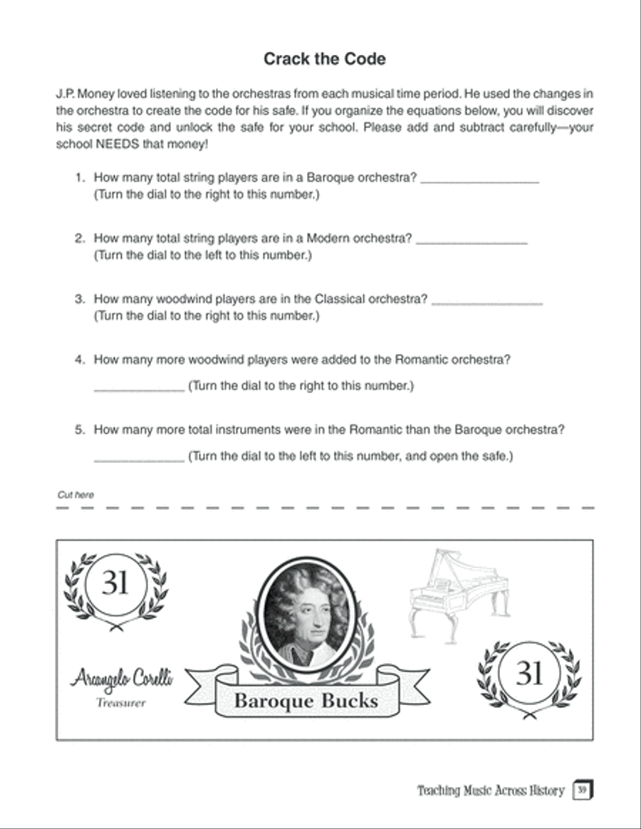 Teaching Music Across History CD scores gallery preview page 3