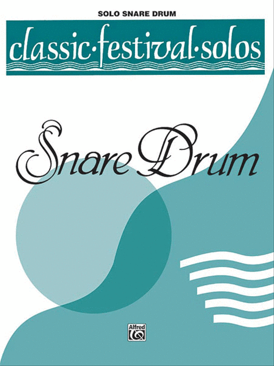 Classic Festival Solos (Snare Drum) (Unaccompanied), Volume 1 A Cappella scores gallery preview page 1
