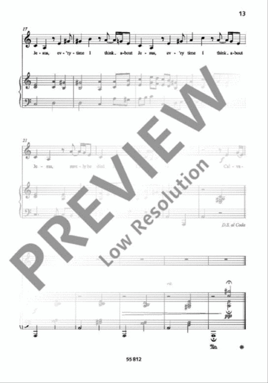 Calvary Calvary Voice Solo scores gallery preview page 3