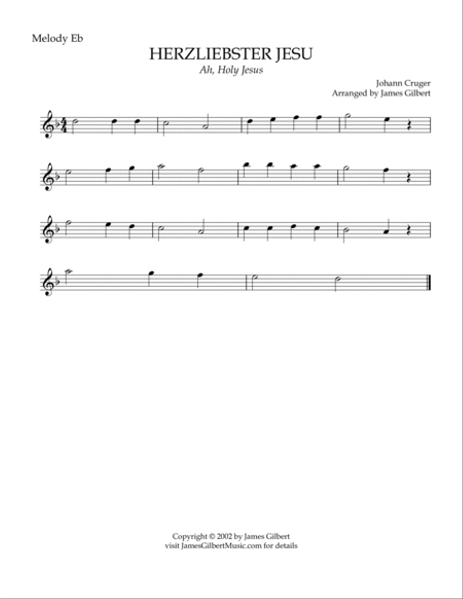 HERZLIEBSTER JESU HERZLIEBSTER JESU Small Ensemble scores gallery preview page 6