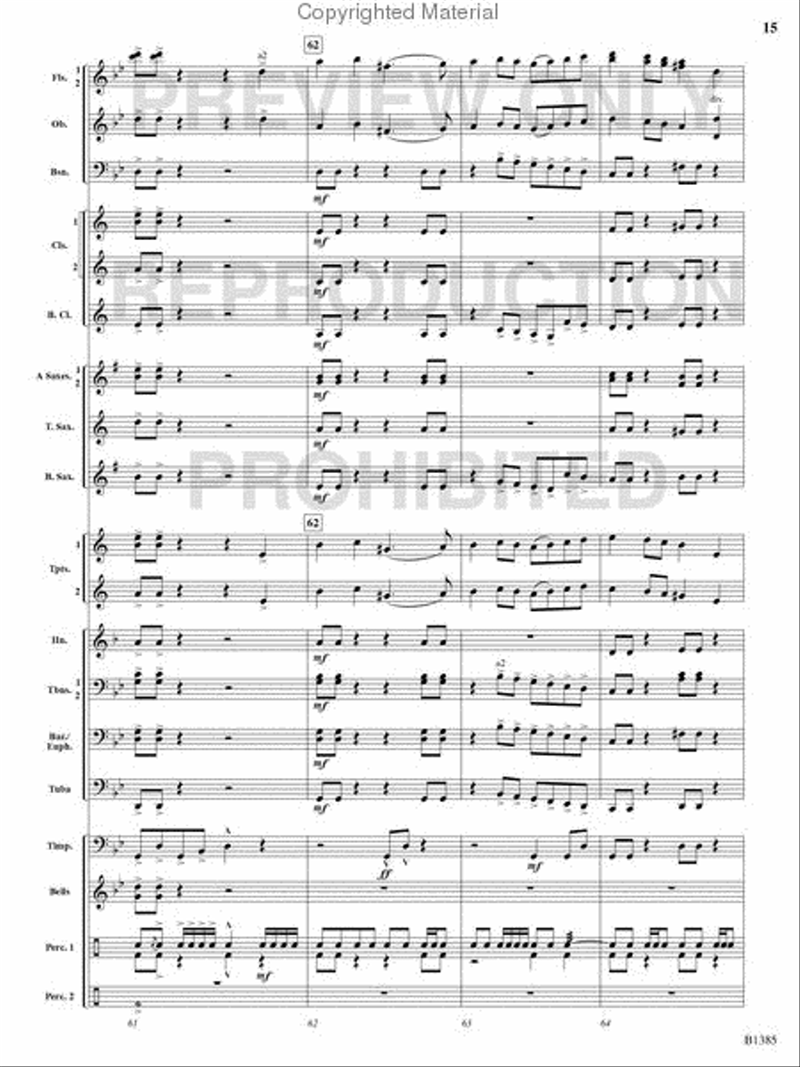 Krakatoa Krakatoa Concert Band scores gallery preview page 14