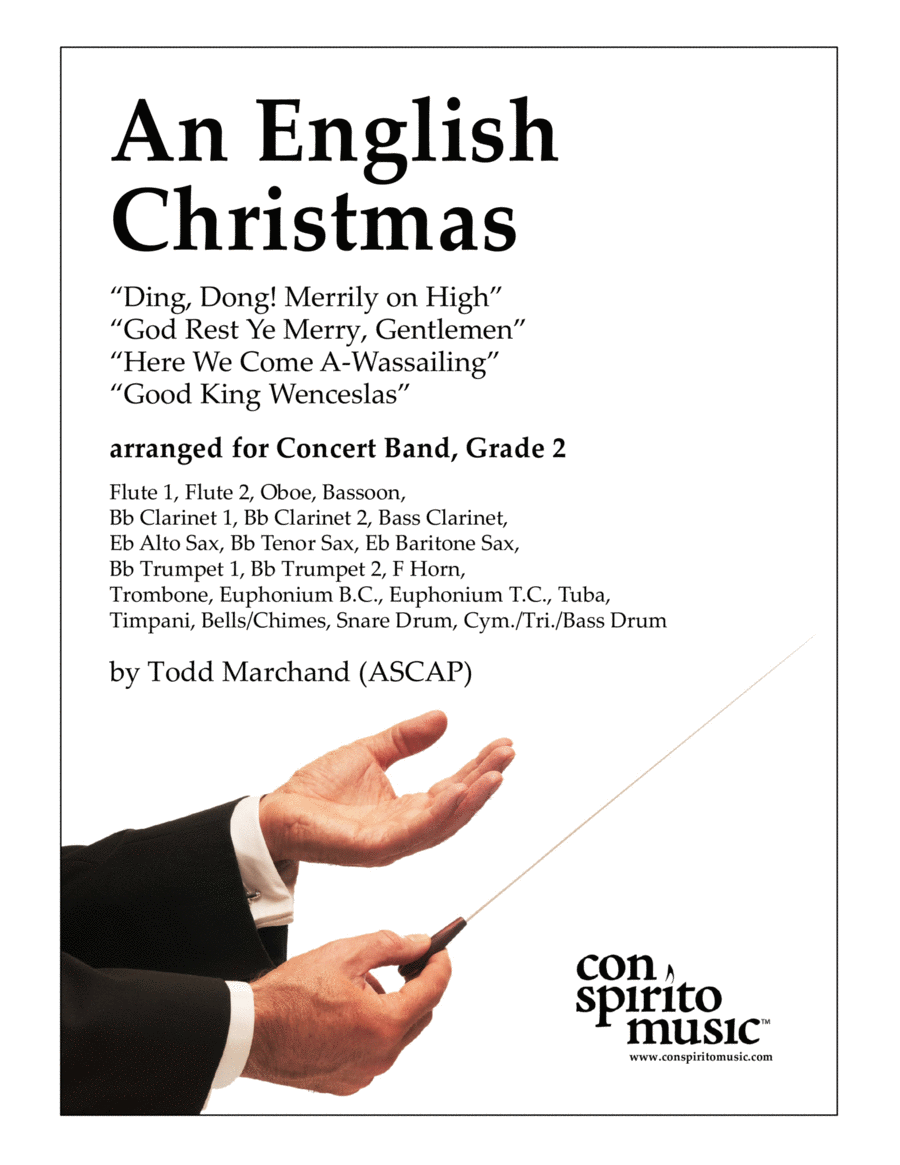 An English Christmas — concert band image number null