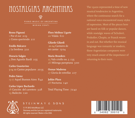 Nostalgias Argentinas: Piano M