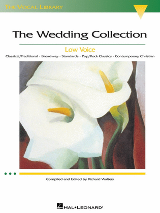 Book cover for Wedding Collection Low Voice Vocal Library