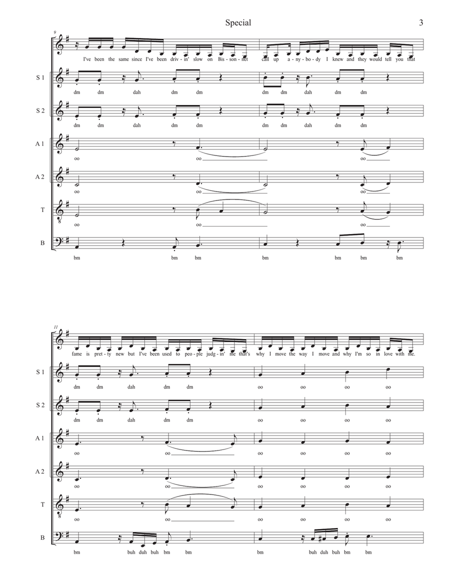 Special Special Divisi scores gallery preview page 3
