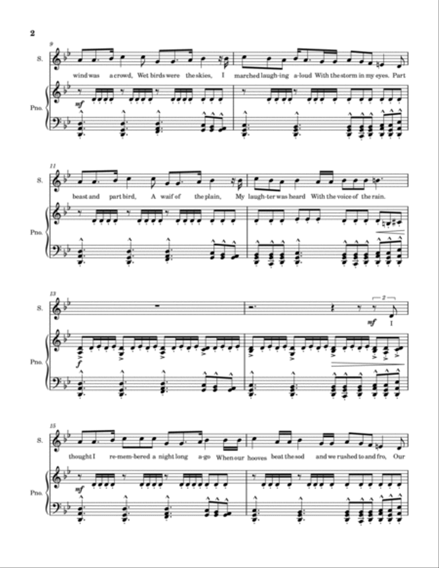 The Storm The Storm Soprano Voice scores gallery preview page 5