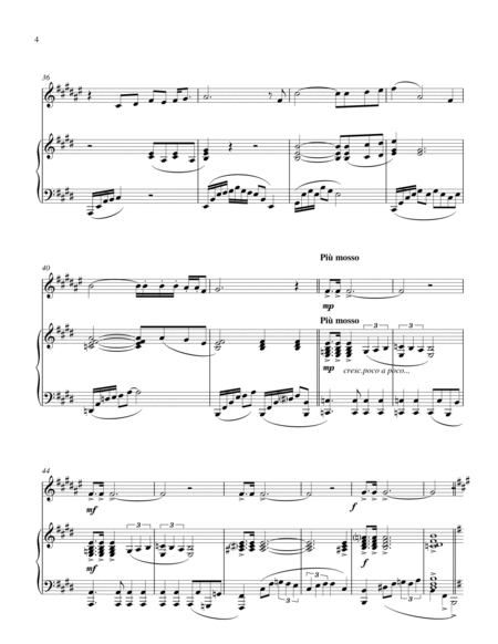 Chanson for Clarinet and Piano image number null