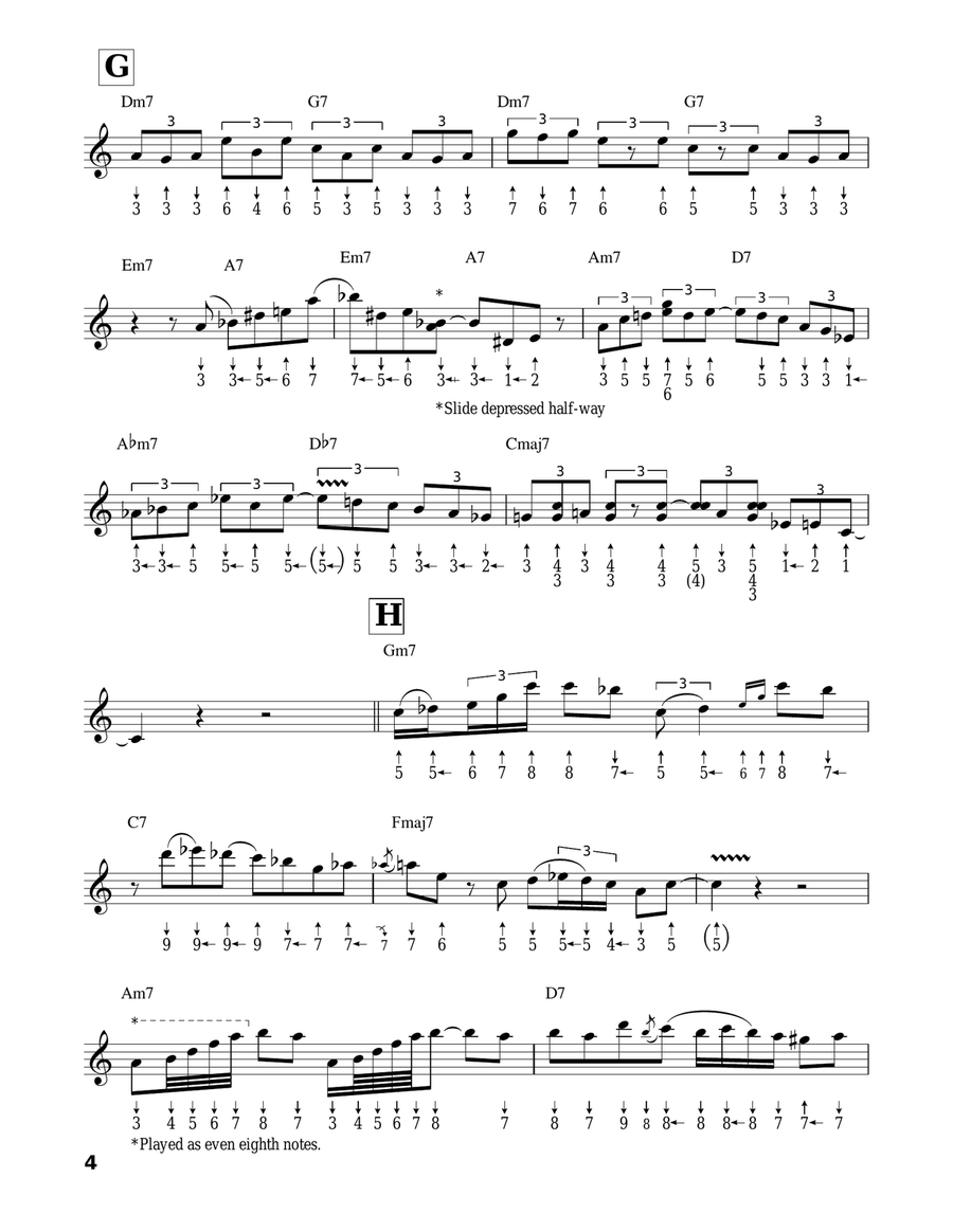 Satin Doll (arr. Will Galison) Harmonica scores gallery preview page 4
