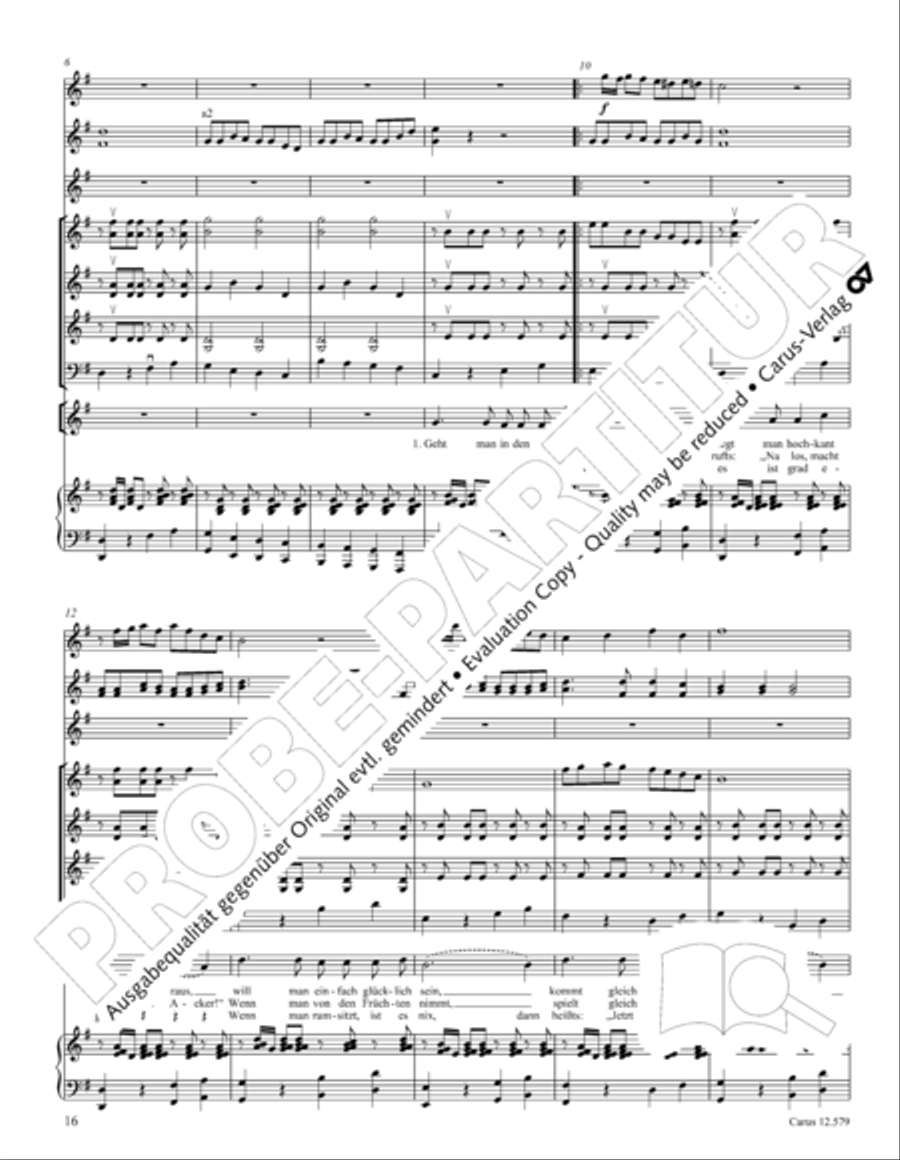 Der Garten des Riesen Children's Choir scores gallery preview page 21