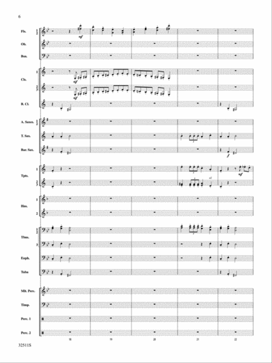 Scenes from The Nutcracker Concert Band scores gallery preview page 5