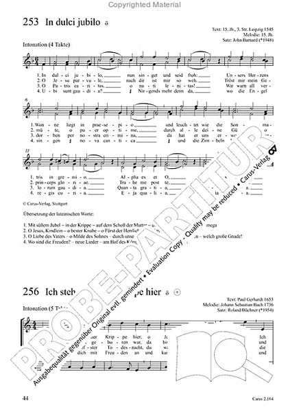 Chorbuch Gotteslob. Kinderchor oder erganzenden Frauenchor