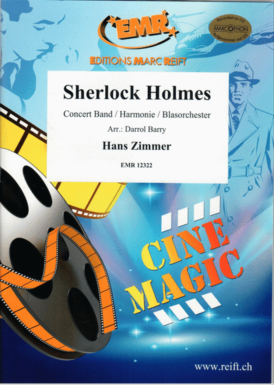 Sherlock Holmes Concert Band scores gallery preview page 1