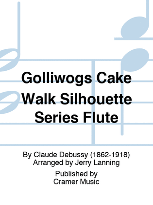 Golliwogs Cake Walk Silhouette Series Flute