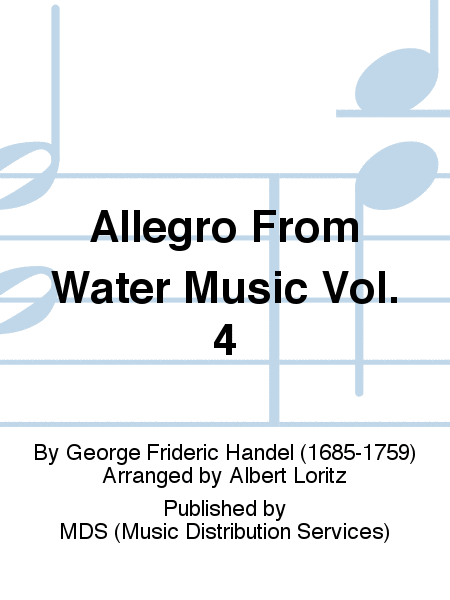 Allegro from Water Music Vol. 4