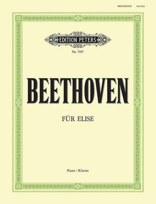 Book cover for Für Elise WoO 59 for Piano