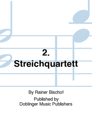 Book cover for 2. Streichquartett
