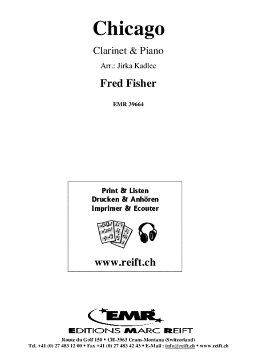 Chicago Clarinet Solo scores gallery preview page 2