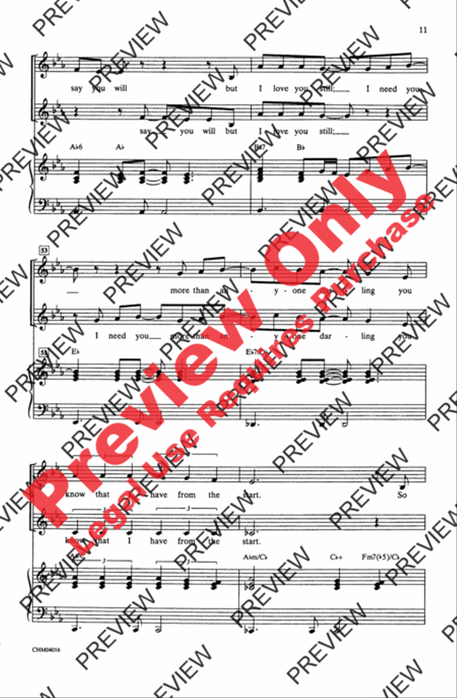 Build Me Up Buttercup 2-Part scores gallery preview page 10