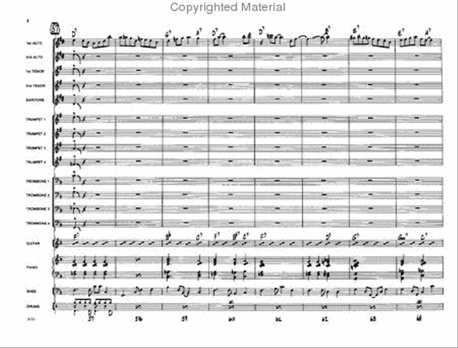 Chops, Don't Fail Me Now Jazz Ensemble scores gallery preview page 9
