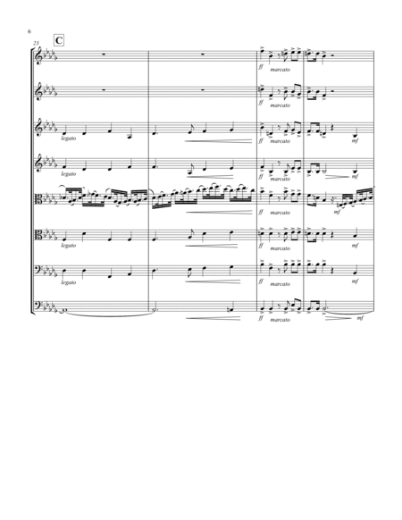 Coronation March (Db) (String Octet - 4 Violins, 2 Violas, 2 Cellos)