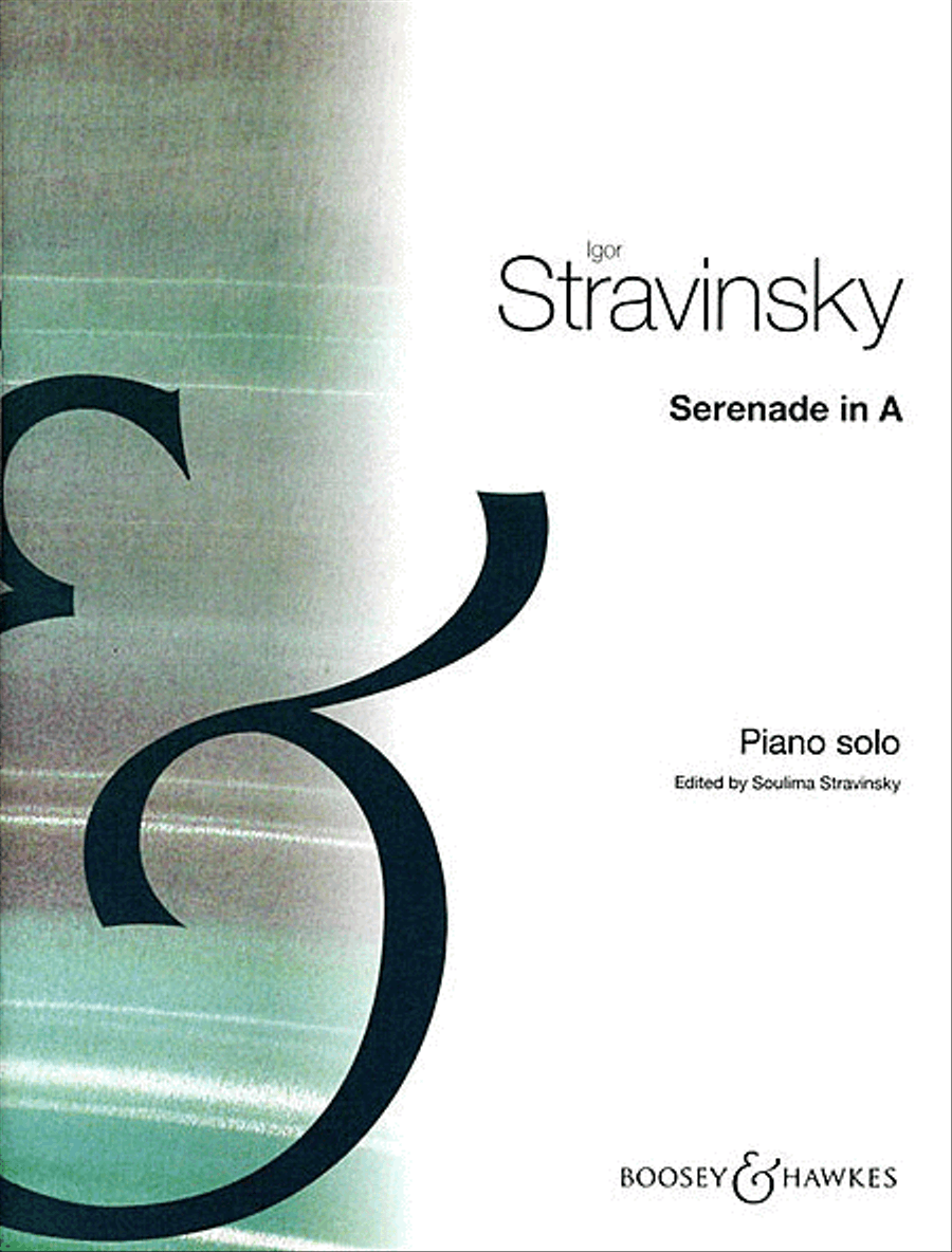 Serenade in A Piano Solo scores gallery preview page 1